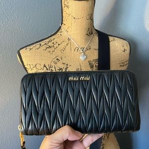 MIU MIU Zippy long wallet